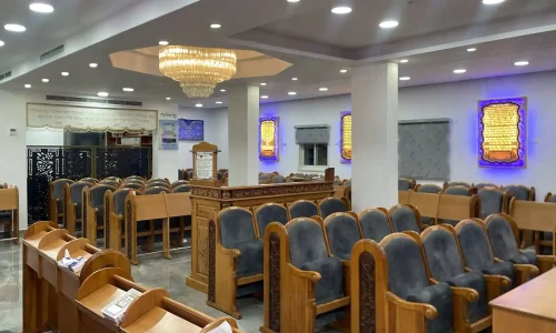 בר מצווה בבית כנסת