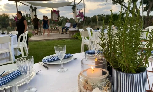 חתונה עם לינה במרכז