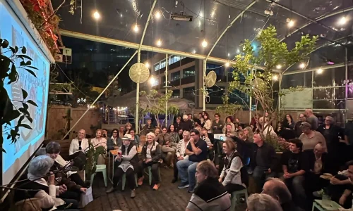 חצר לאירועים בלב תל אביב