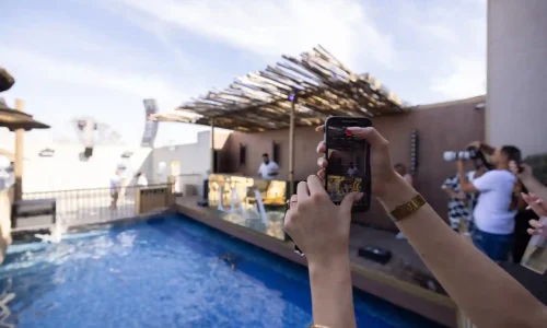 בריכה לאירועים בדרום