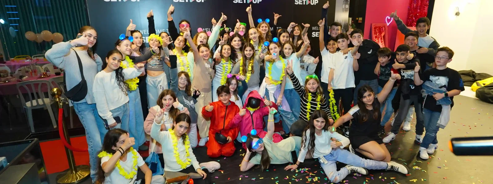 Set Up – מתחם טיקטוק ומוזיאון הסלפי