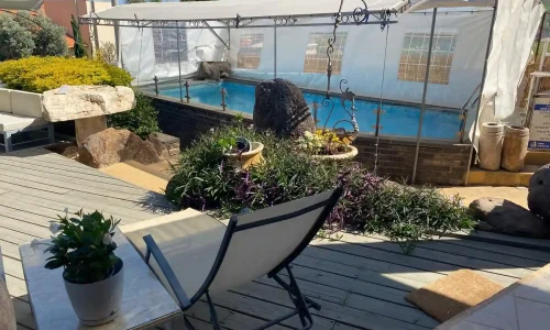 צימרים עם בריכה על הכנרת