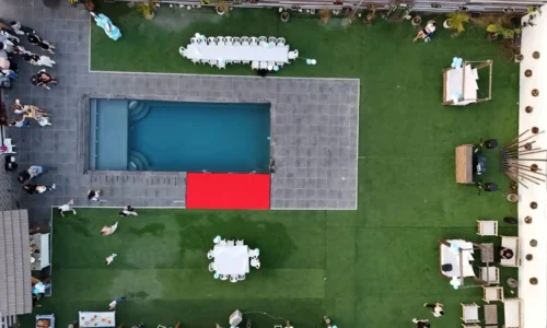 מתחם אירועים יוקרתי עם בריכה בצפון