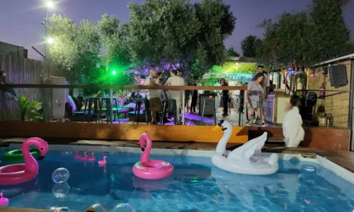 מתחם מבודד עם בריכה לאירועים עד 150 איש