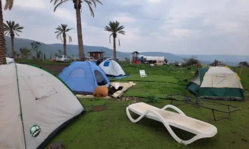 מקום לאירועים בטבע בכנרת