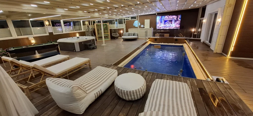 וילה עם בריכה לאירוע בירכא