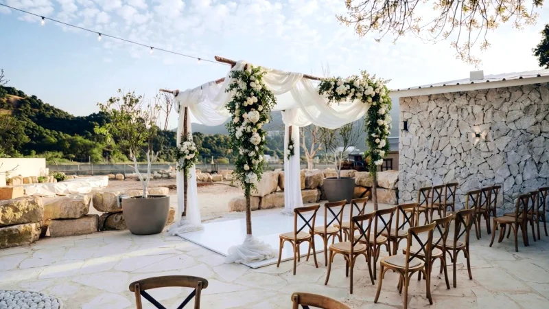 חצר העמק לחתונה