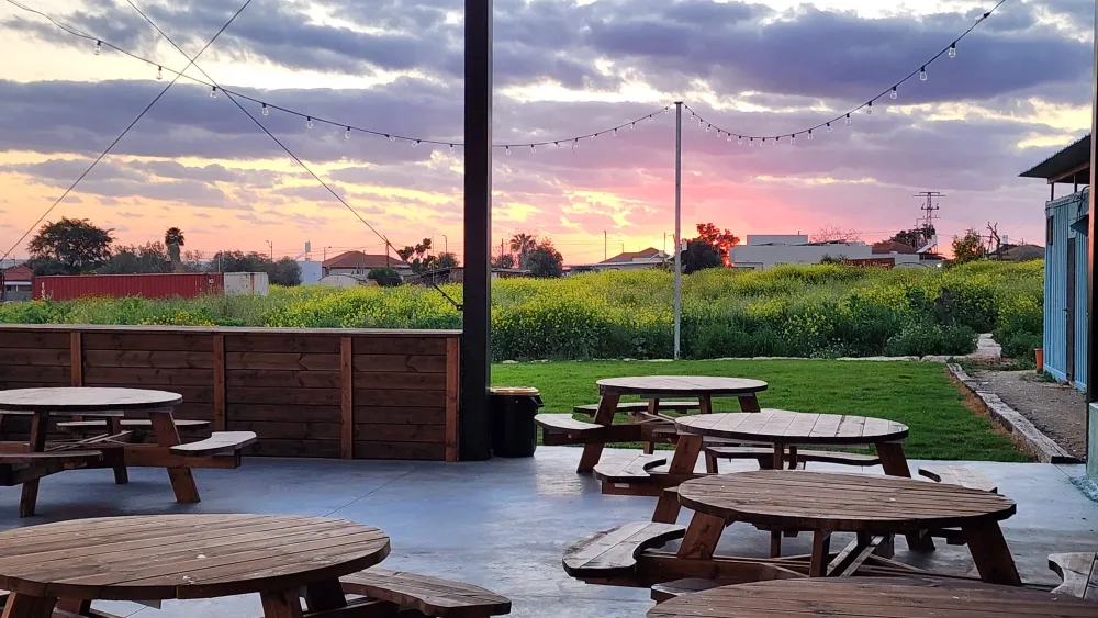 הדריס ביום הולדת בטבע בדרום