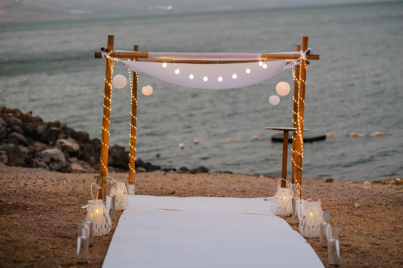 פרליאה מקומות לחתונות על החוף